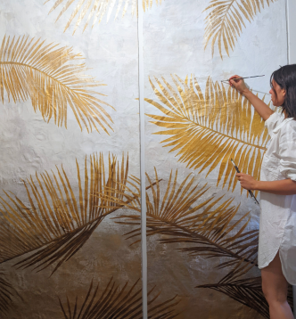 L'exposition végétale "S'Enracine” à Papeete