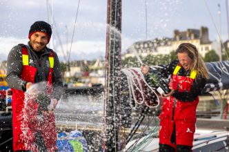 Figaro. Victoire d’Élodie Bonafous et de Corentin Horeau sur le Trophée BPGO