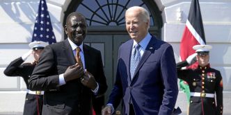 Haïti au cœur de la visite du président kényan à Washington