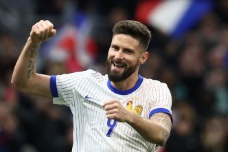 Foot: Giroud présente l'Euro comme sa "dernière compétition" avec les Bleus (presse)