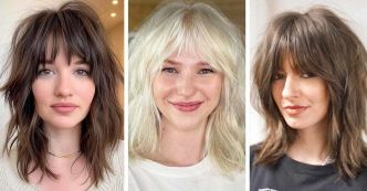 Coupe shaggy pour cheveux mi-longs : 15 coiffures tendance en 2024