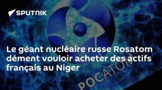 Le géant nucléaire russe Rosatom dément vouloir acheter des actifs français au Niger