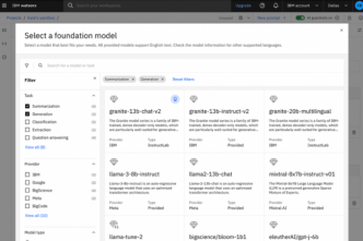 Mistral Large arrive sur IBM watsonx.ai