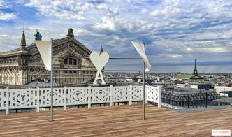 AMI Paris organise une soirée DJ set gratuite sur le rooftop des Galeries Lafayette