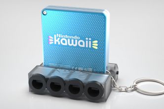 Ce porte-clés est une Nintendo Wii fonctionnelle !