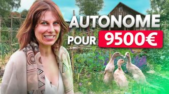 Pour moins de 9 500€, elle achète une maison avec un grand terrain et y crée son activité agricole