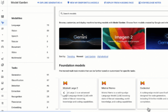 Un trio de LLM Mistral AI sur Google Vertex AI