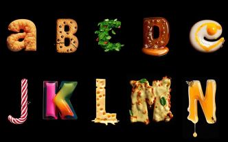 "Food Type" quand la typographie rencontre la gastronomie