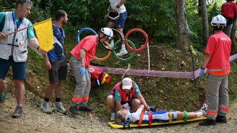 Chute de Loana Lecomte aux JO de Paris 2024 : "Six points de suture sous le menton, j'aurai un bon souvenir des Jeux", rassure la Française
