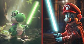 Star Wars : Mario, Luigi, Peach... 12 personnages imaginés en Jedi