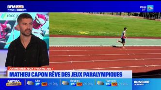 Para-athlétisme: Mathieu Capon revient sur son titre de champion de France du 800 mètres