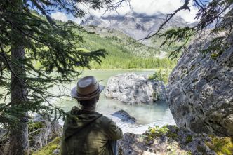 Le lac de Derborence, cet enfant du chaos devenu prophète en son pays