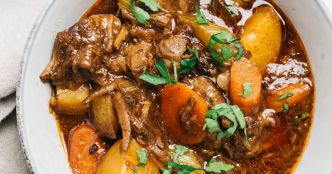 Ragoût de bœuf aux carottes épicées