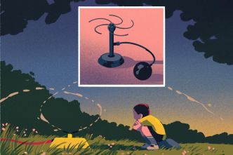Le sens de rotation du tourniquet de Feynman trouvé par un facétieux physicien, « grâce à des astuces de plomberie »