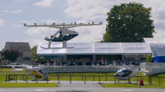 Les taxis volants ratent les JO