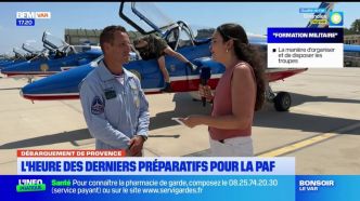Var: à Hyères, la Patrouille de France prépare la cérémonie du 15 août