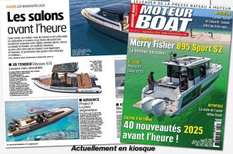 40 nouveautés 2025 à découvrir avant l'heure dans le Moteur Boat Magazine n°417 actuellement en kiosque !
