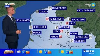 Météo Nord-Pas-de-Calais: de belles éclaircies mais du vent, jusqu'à 22°C à Arras
