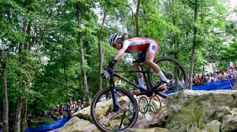 VTT aux JO de Paris 2024 : "Je pensais craquer, mais finalement, la motivation est plus forte"... Loana Lecomte affiche ses ambitions après sa lourde chute
