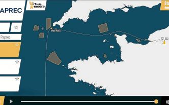 Direct - La cartographie de la Solitaire du Figaro Paprec