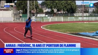 Le sprinteur Frédéric Tanguedje, 19 ans, portera la flamme paralympique à Arras