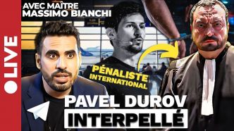 Paris jette le fondateur de Telegram en prison ! | Idriss Aberkane reçoit Maître Massimo Bianchi
