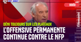 Sur les plateaux, l’offensive permanente contre le NFP continue