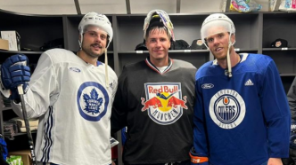 Matthews et McDavid se sont entraînés ensemble