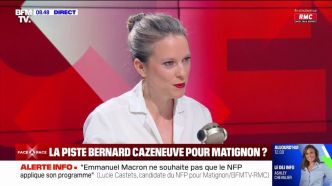 "Sur quel programme?”: Lucie Castets (NFP) s'interroge sur la piste de Bernard Cazeneuve pour Matignon