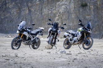 Comparo – La nouvelle BMW F 900 GS se mesure à la Triumph Tiger 900 et à la Voge 900 DSX