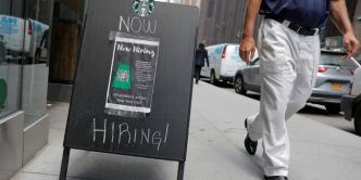 Etats-Unis : les créations d'emplois chutent, craintes sur le chômage