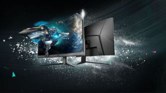 Ce moniteur incurvé de 27 pouces (QHD, 170 Hz et 1 ms) perd 110 € de son prix habituel