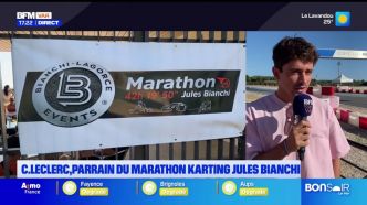"On voulait voir des sourires": Charles Leclerc enthousiaste avant le lancement du marathon Jules Bianchi, sur le circuit Paul Ricard