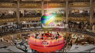 Les Galeries Lafayette fêtent leurs 130 ans : table d'anniversaire, créations & goodies collectors