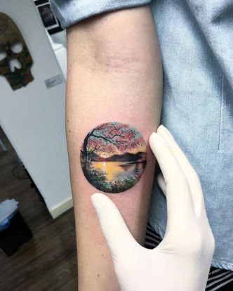 De nouveaux tatouages en vignettes circulaires de Eva Krdbk - 2Tout2Rien
