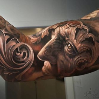 Les tatouages 3D surréalistes de Arlo DiCristina - 2Tout2Rien