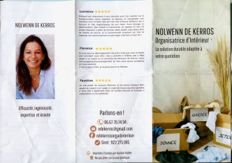12 - Nolwenn De Kerros  Organisatrice d'intérieur et même plus....