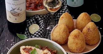 Arancinis au ragoût de bœuf et voyage viticole dans les domaines Oddo...