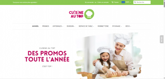 Créez votre site e-commerce avec Ya-graphic : exemple de boutique d’ustensiles de cuisine