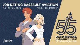 Job Dating Dassault Aviation lors du Salon du Bourget du 16 au 18 juin 2025