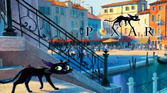 Pixar dévoile Gatto : un chat noir, Venise et un film qui s’annonce déjà inoubliable