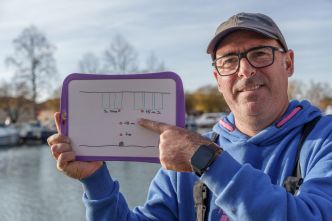 Canal en hiver : pêchez dans les ports