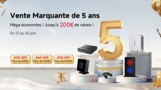 Minisforum lance sa vente anniversaire des 5 ans