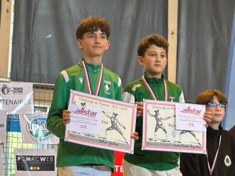 Escrime : deux jeunes Palois bronzés aux championnats de France