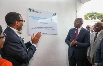 Gabon : Inauguration de la station de pompage d'eau potable du PK5