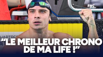 Natation : "Un rêve de gosse", la joie totale de Goudenèche