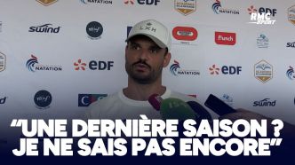Natation : "Je ne sais pas encore si je vais refaire une dernière saison", confie Manaudou