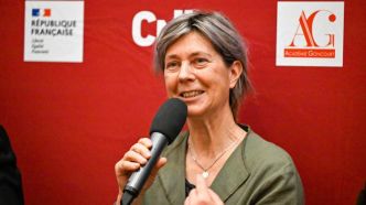 Sandrine Collette reçoit le Goncourt des détenus 2024
