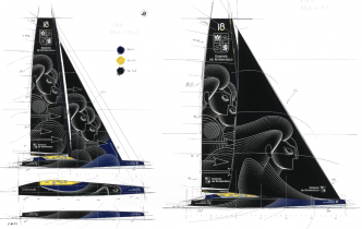 Ultim. Une œuvre cinétique pour habiller le prochain Maxi Edmond de Rothschild signée de Florian et Michael Quisterbert