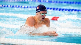 Natation: Léon Marchand termine sur une (nouvelle) bonne note à Austin